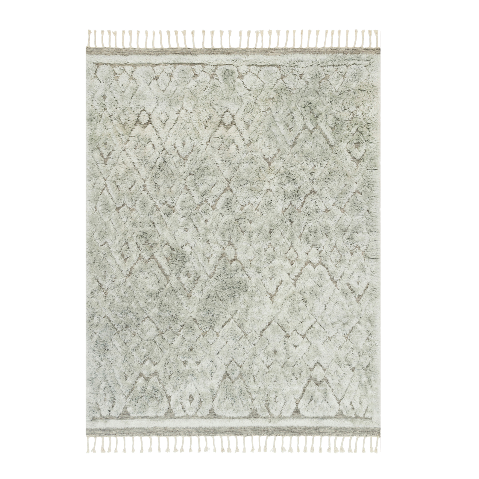 Loloi Hygge Grey / Mist Rug 2-RUGS - patterned Rug & Weave