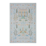 Rifle Paper Co. X Loloi/ Menagerie Camont Lt. Blue Rug 3 - RUGS - patterned Loloi