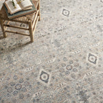 Amber Lewis x Loloi Zuma Silver / Sky 2-RUGS - patterned Loloi