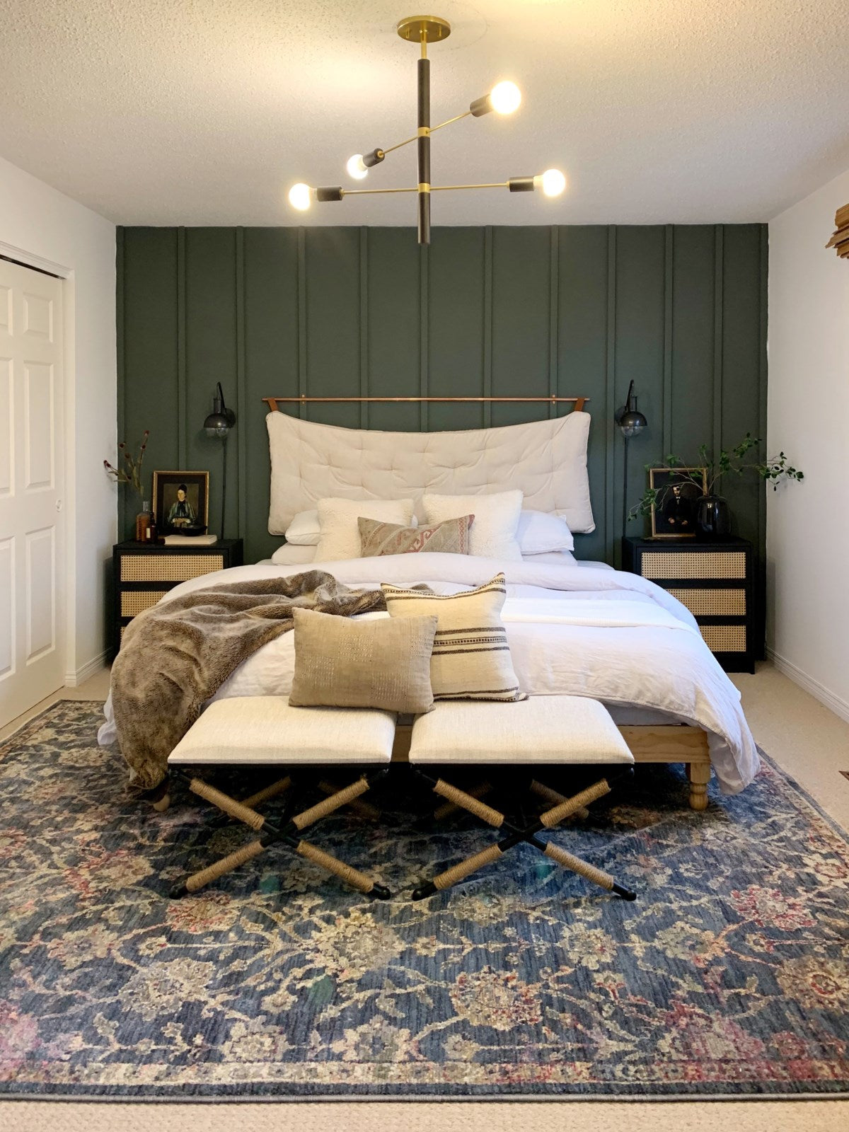 FLOOR MODEL - Astrid Chandelier - Aged Brass LIGHTING - floor model Hudson Valley Lighting
