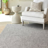 Becki Owens Birdie Silver Woven Rug 5-Rugs - indoor/outdoor Surya