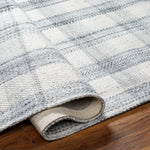 Becki Owens Sammy Silver Plaid Rug 0-RUGS-patterned Surya