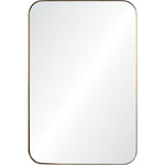 Eddie Bronze Wall Mirror 100 - a - wall mirror renwil