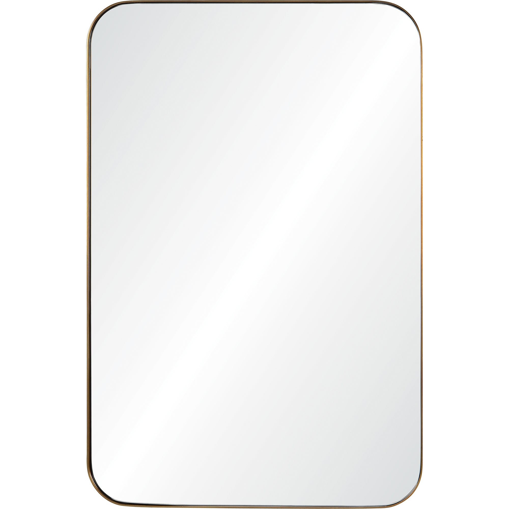 Eddie Bronze Wall Mirror 100 - a - wall mirror renwil