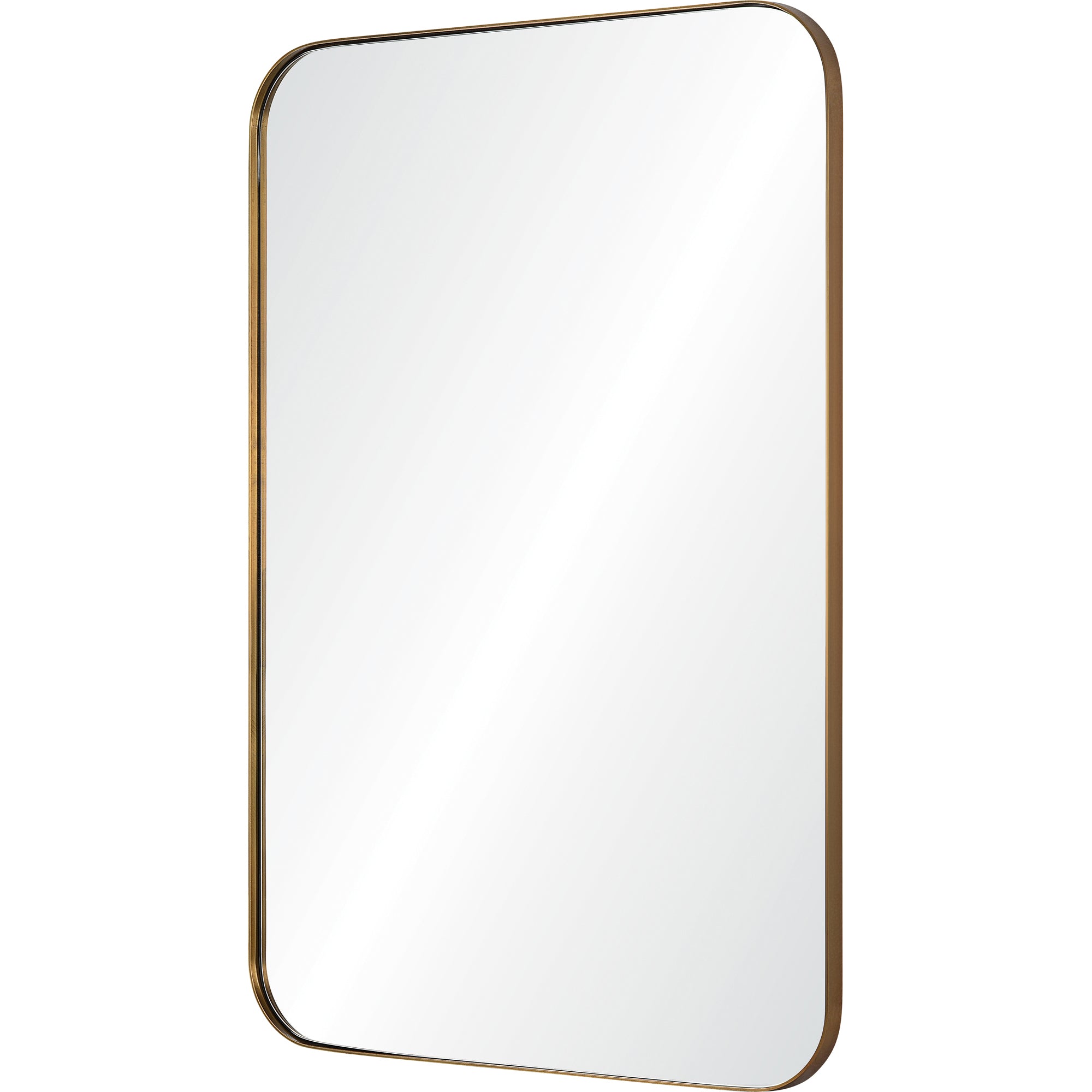 Eddie Bronze Wall Mirror 100 - a - wall mirror renwil