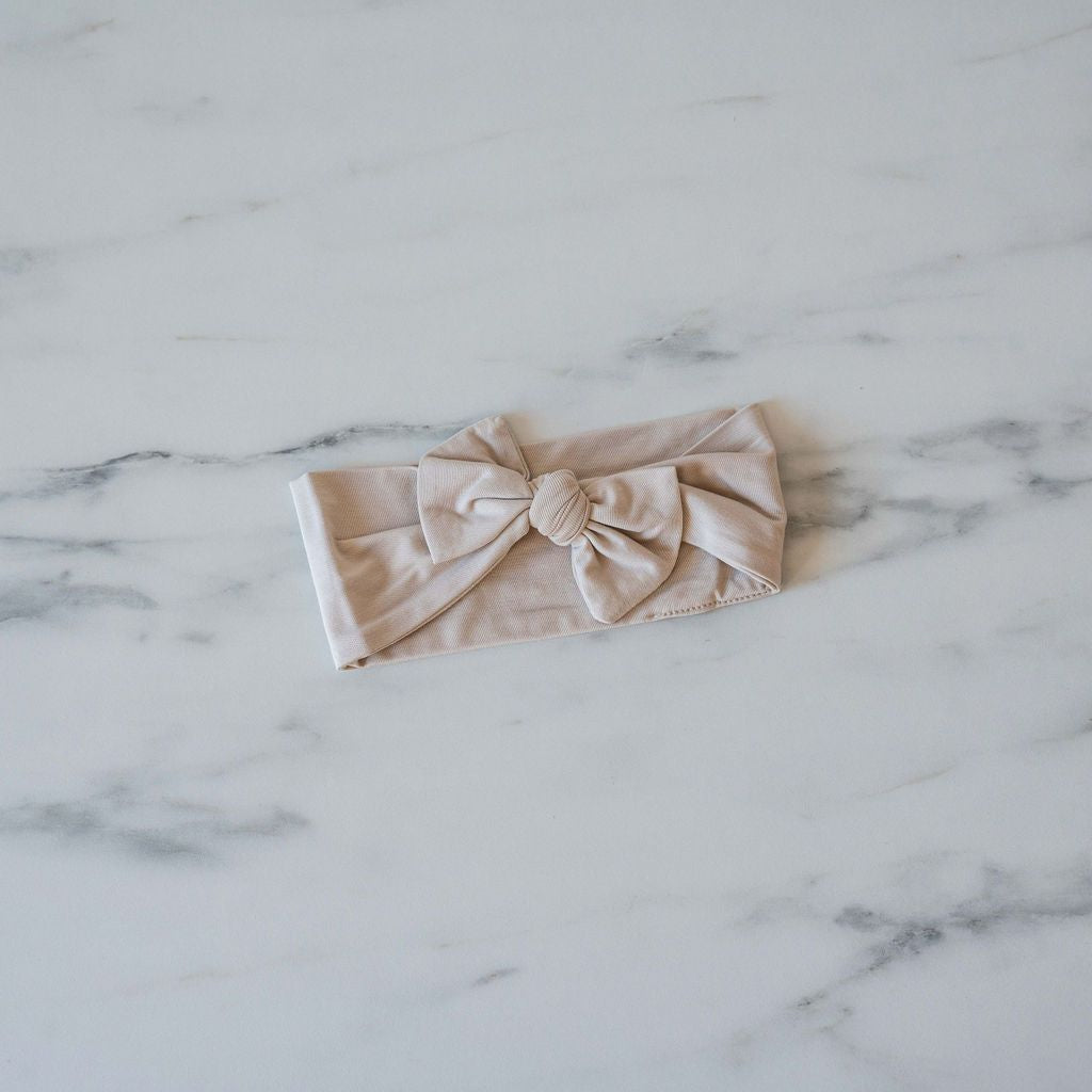Toddler Bamboo Headband FINNBIRD - headband Mila & Co. (Faire) Oat