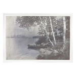 "Vintage Lakeside" Framed Art Print ARTWORK - framed print Celadon Art