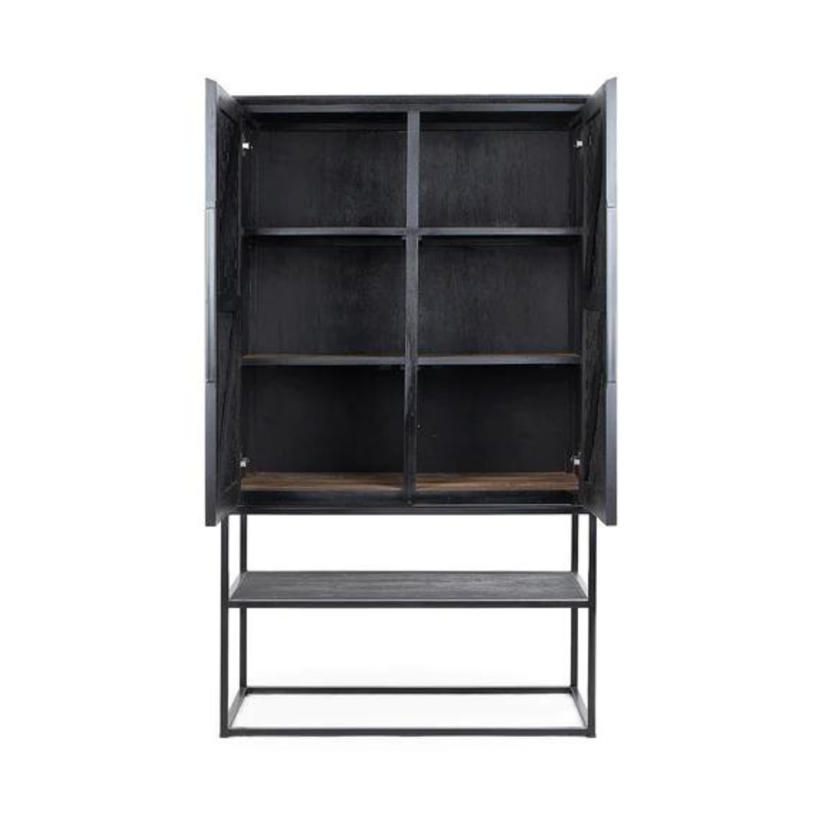 Derek Cabinet - Charcoal 7 - FURNITURE - bookcase/cabinet LH IMPORTS
