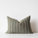 Forest Woven Pillow Cover 1 - PILLOWS - Thai - neutral Rug & Weave Pillows 14" x 20"