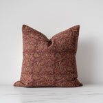 Takata Block Print Pillow Cover 2 - PILLOWS - block print - warm Rug & Weave Pillows 20" x 20"