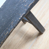 Alic Vintage Elm Wood Bench - Black 0-VINTAGE-bench Hauer Market