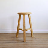 Dobbie Reclaimed Stool - Natural 8-VINTAGE - stool Hauer Market Counter stool