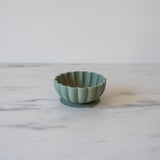 Scalloped Snack Bowl FINNBIRD - bowl Welly and Bee (Faire) Sage
