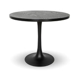 Stanley Pedestal Dining Table 9 - a - FURNITURE - dining tables - round Style in Form