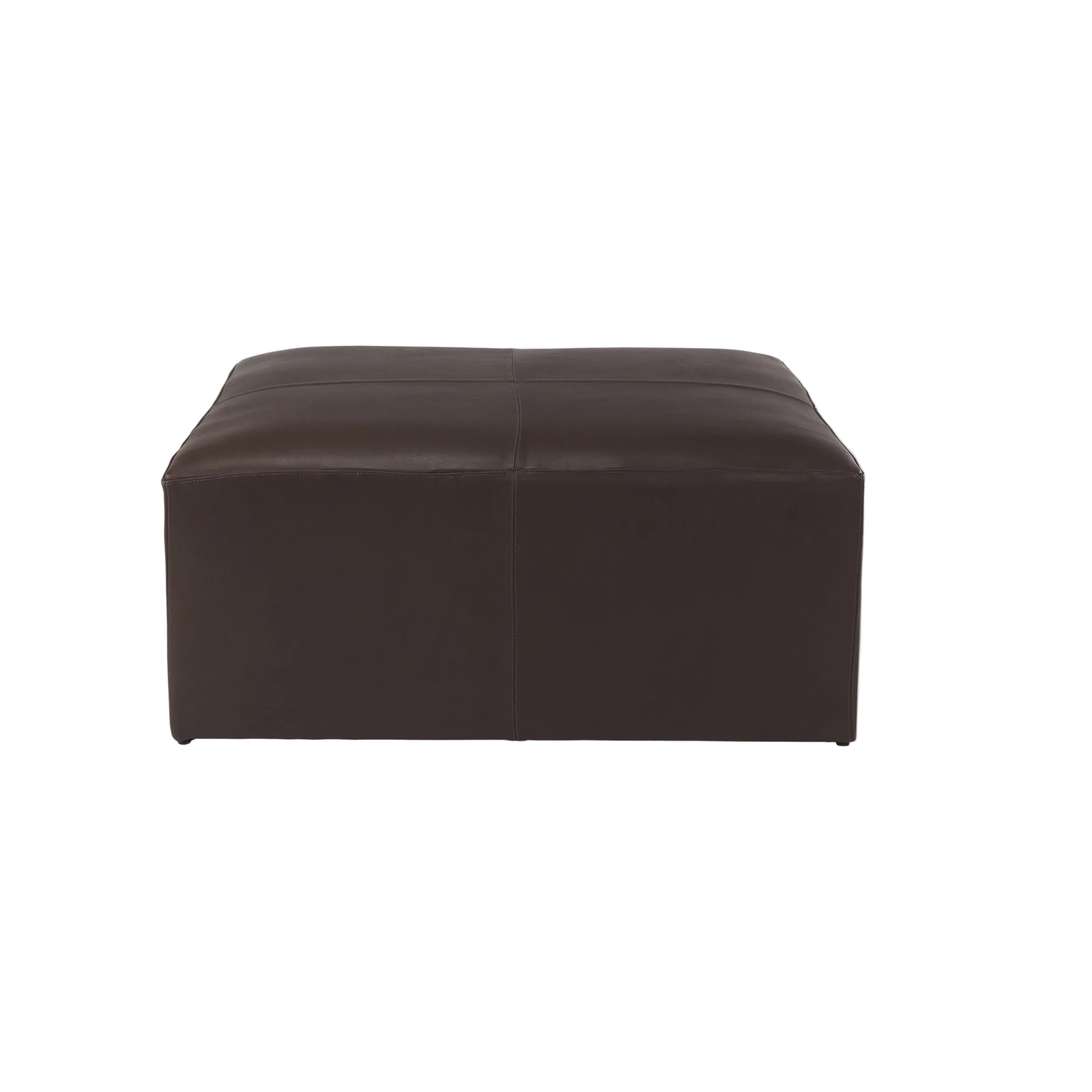 Minerva Leather Ottoman 12 - FURNITURE - bar/counter stool Mercana