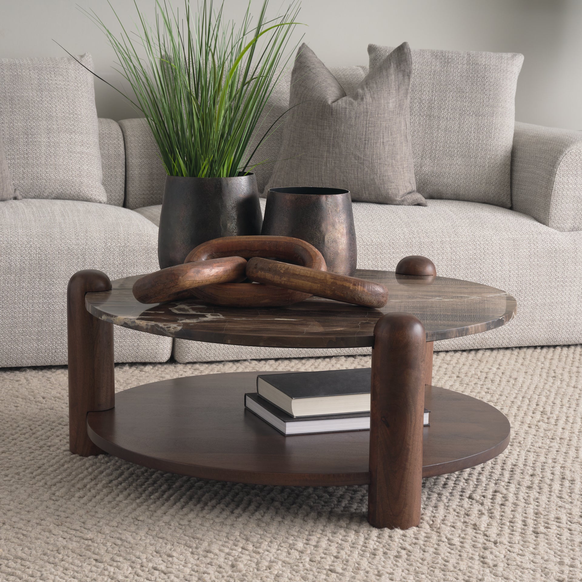 Joelle Coffee Table FURNITURE - coffee tables Mercana