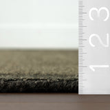 Nate Berkus Ondine Solid Wool Cozy Area Rug RUGS - wool Dash & Albert