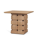 Tamlin Side Table Accent Tables Mercana Light Wood