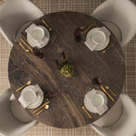 Alison Pedestal Dining Table Dining Tables Mercana