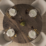 Alison Pedestal Dining Table Dining Tables Mercana