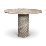 Rava Marble Round Dining Table Dining Tables Mercana