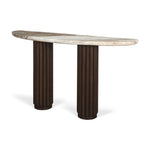 Marty Half Moon Console Table Console Tables Mercana