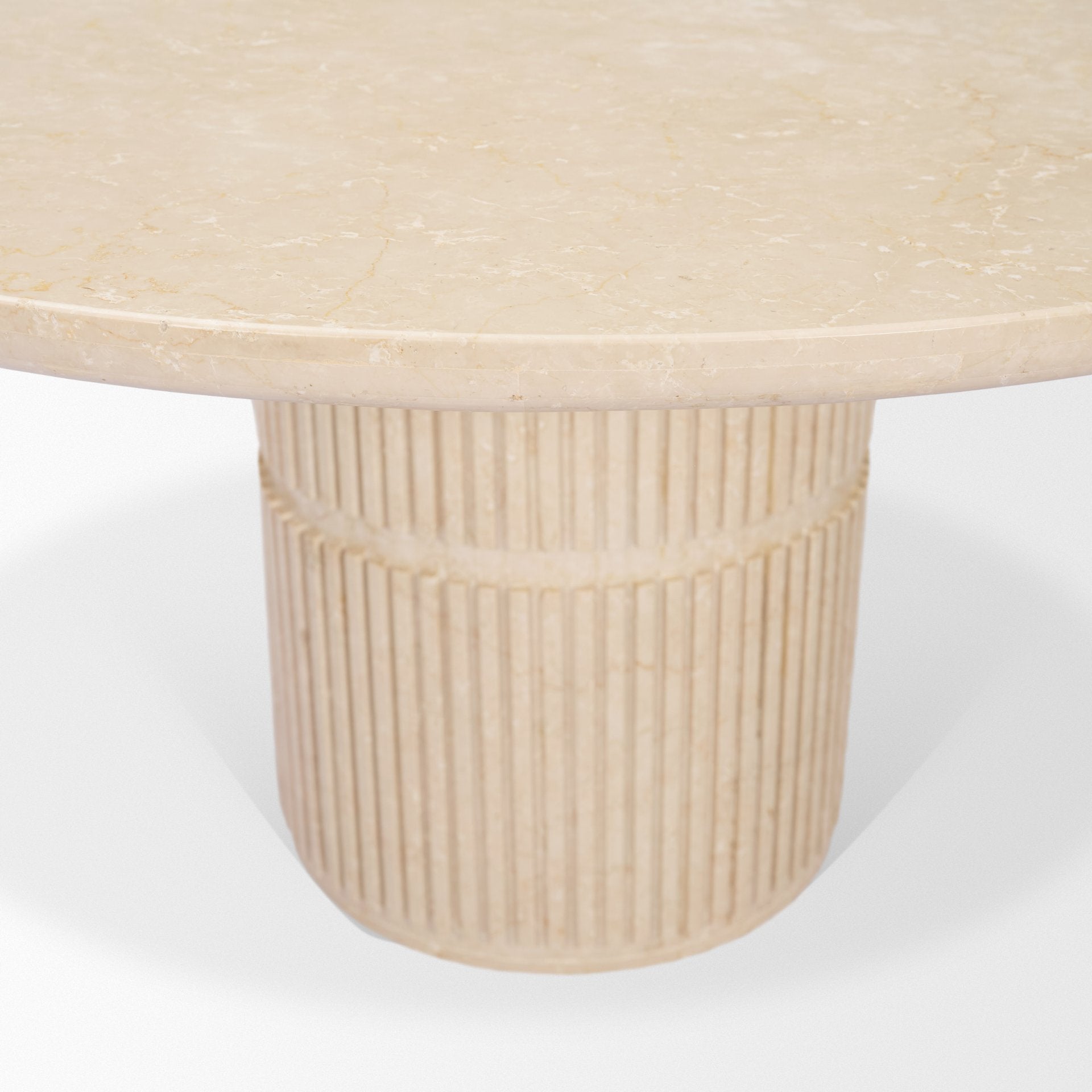 Sorra Marble Round Dining Table Dining Tables Mercana