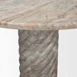 Rava Marble Round Dining Table Dining Tables Mercana