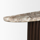 Marty Half Moon Console Table Console Tables Mercana