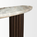 Marty Half Moon Console Table Console Tables Mercana