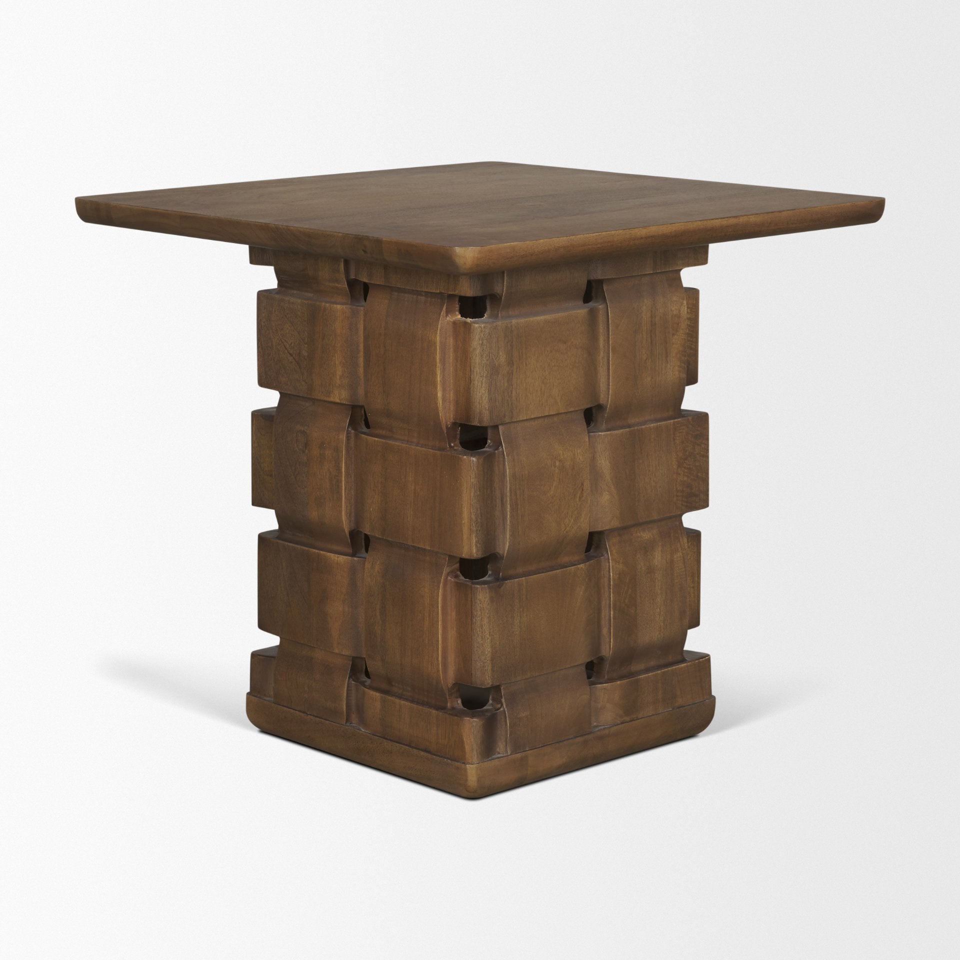 Tamlin Side Table Accent Tables Mercana Dark Wood