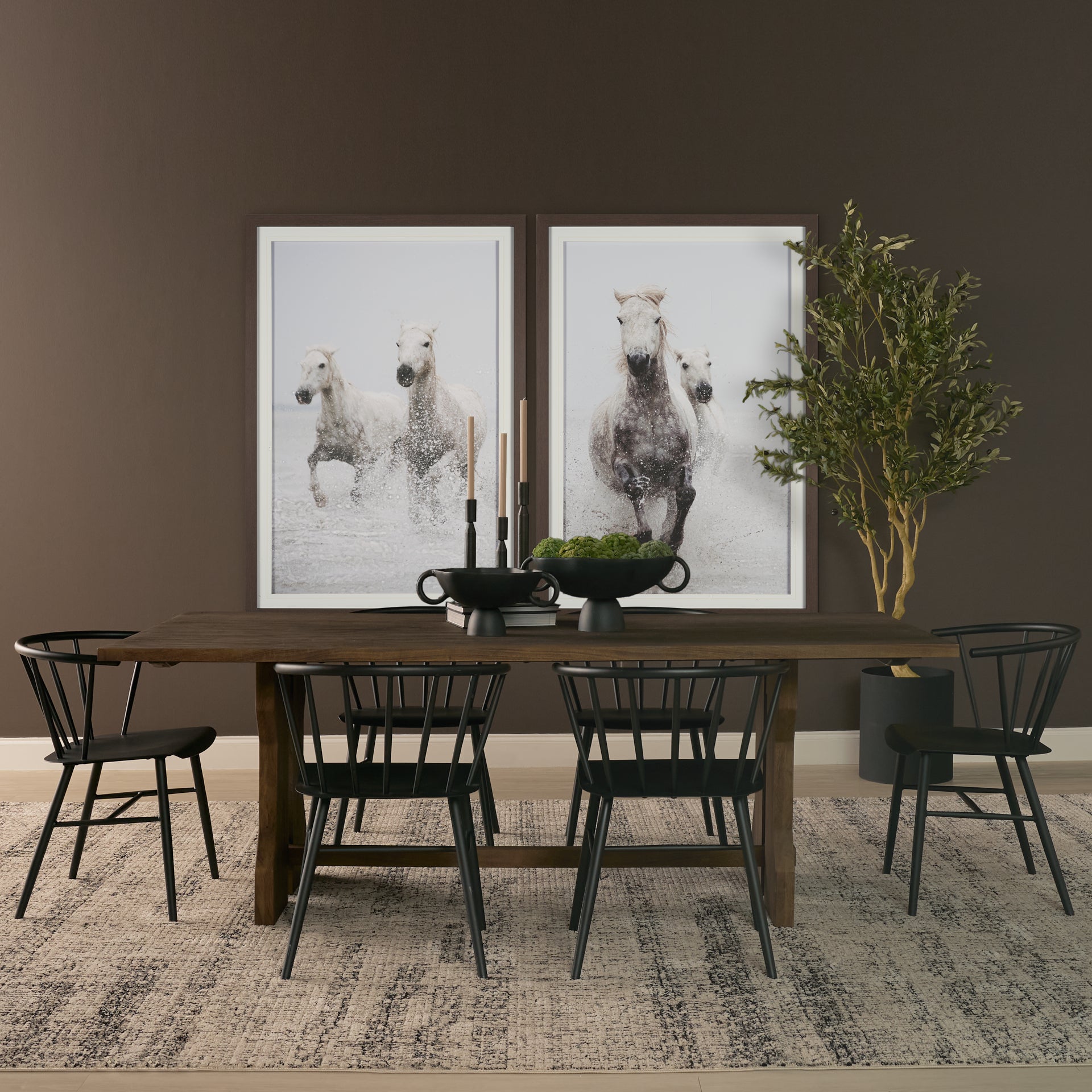 Roole Extendable Dining Table Dining Tables Mercana