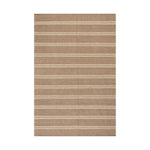IN STORE - Nate Berkus York Striped Wool Cozy Area Rug IN STORE - rugs Dash & Albert Brown 3' x 5'