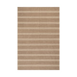 IN STORE - Nate Berkus York Striped Wool Cozy Area Rug IN STORE - rugs Dash & Albert Brown 3' x 5'