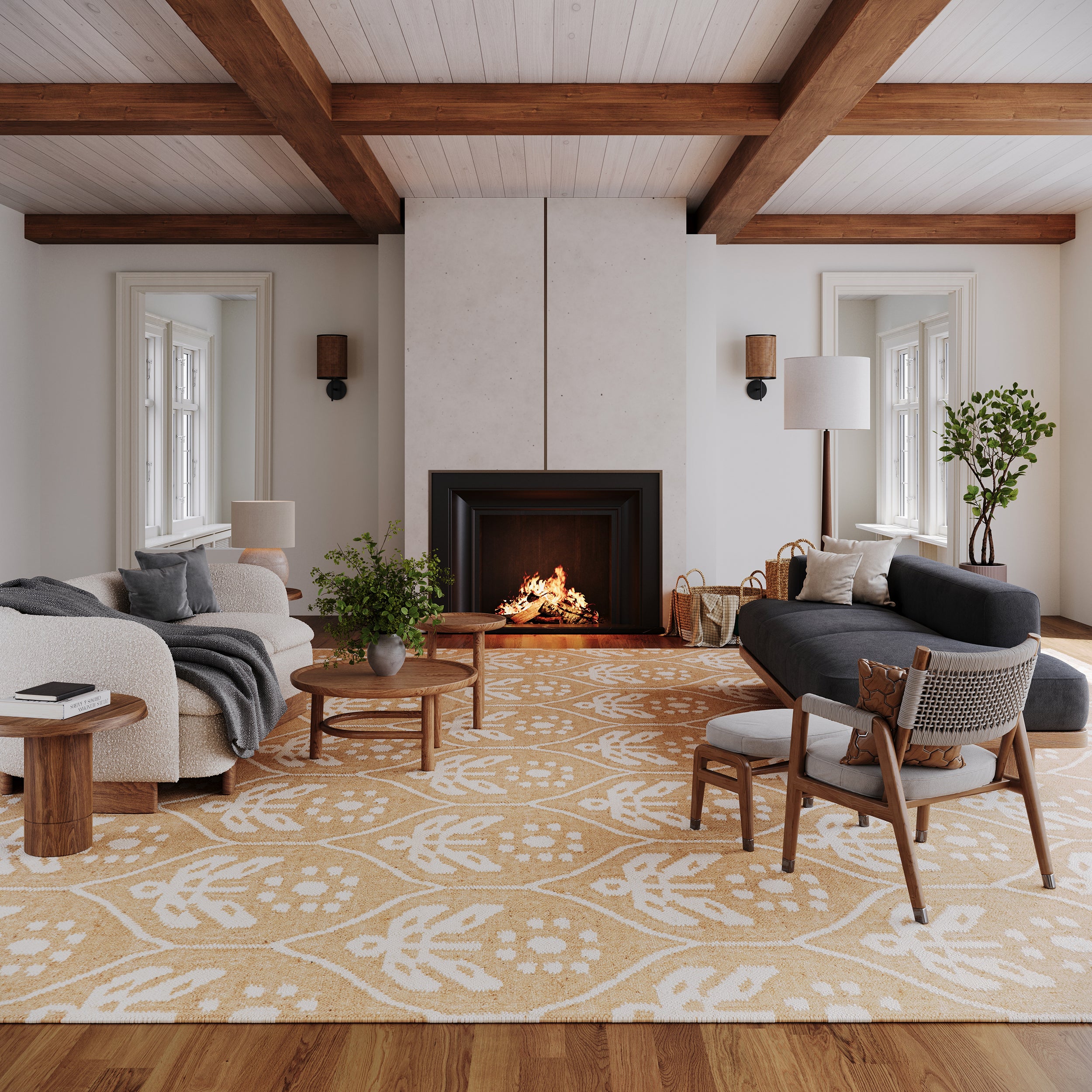 Odette Jute Rug RUGS - jute Dash & Albert