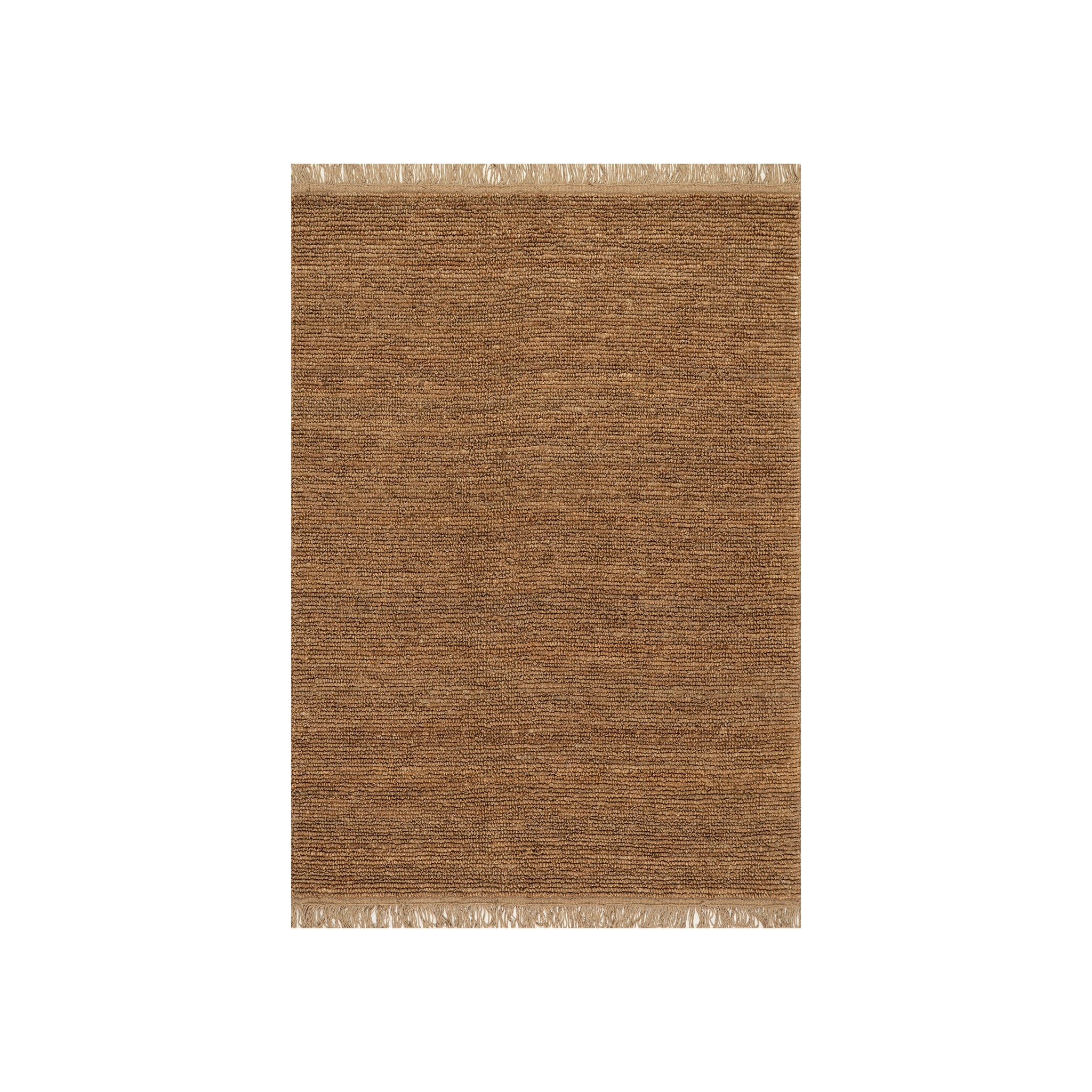 Varnu Textured Handmade Jute Rug, Natural 2' x 3'