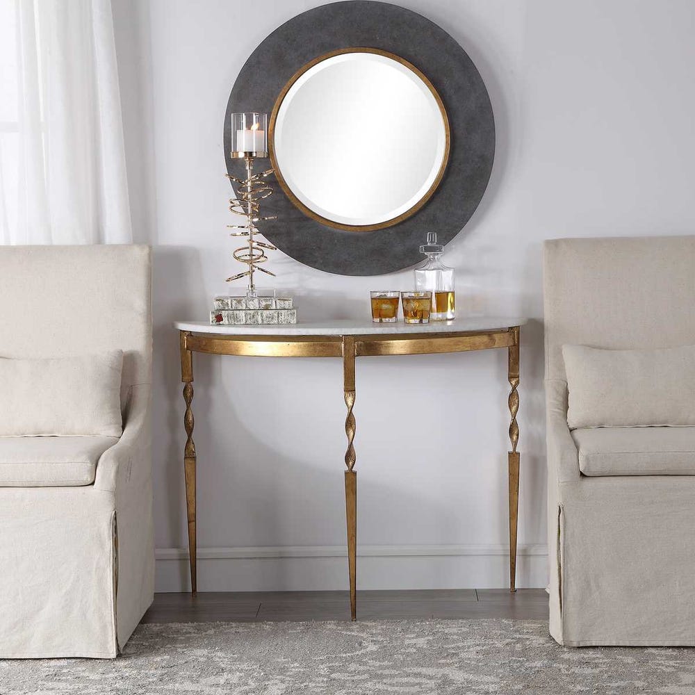 Inez Console Table FURNITURE - console tables Uttermost