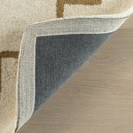 Nate Berkus Yves Bordered Wool Cozy Area Rug RUGS - wool Dash & Albert