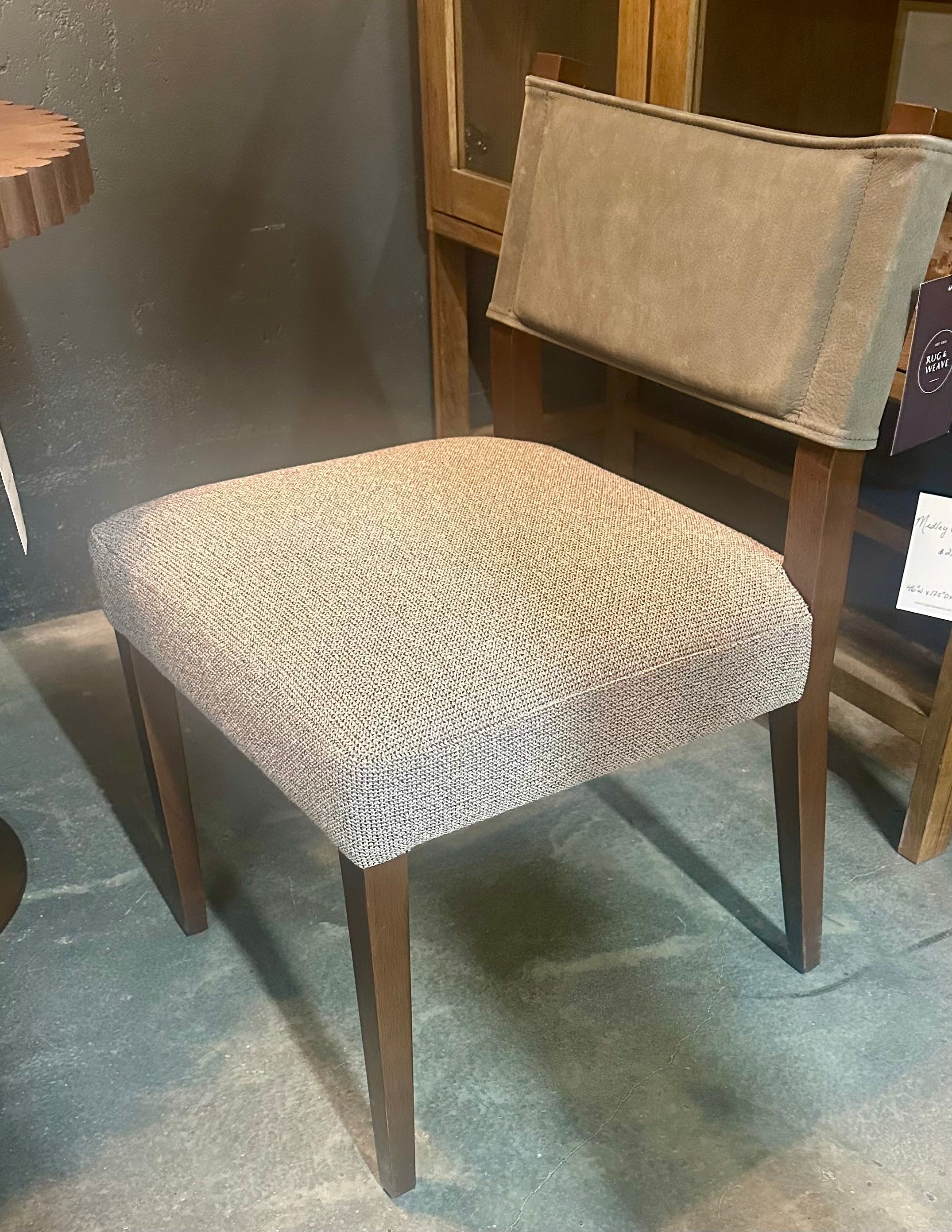 FLOOR MODEL - Ferris Dining Chair - Charcoal/Ink - set of 2 FUNITURE - floor model Four Hands