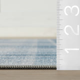 Andri Modern Plaid Machine Washable Rug RUGS - synthetic Dash & Albert