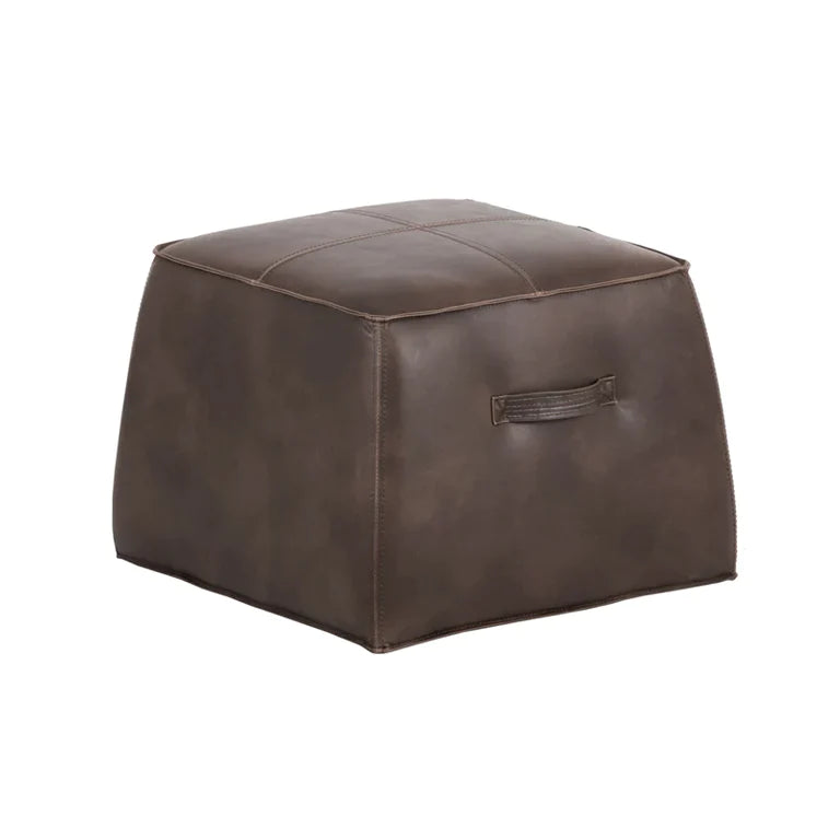 Aiden Ottoman / Dark Brown 6 - FURNITURE - ottoman Sunpan