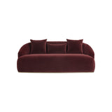 Aster 78" Sofa FURNITURE - sofa Sunpan Merlot