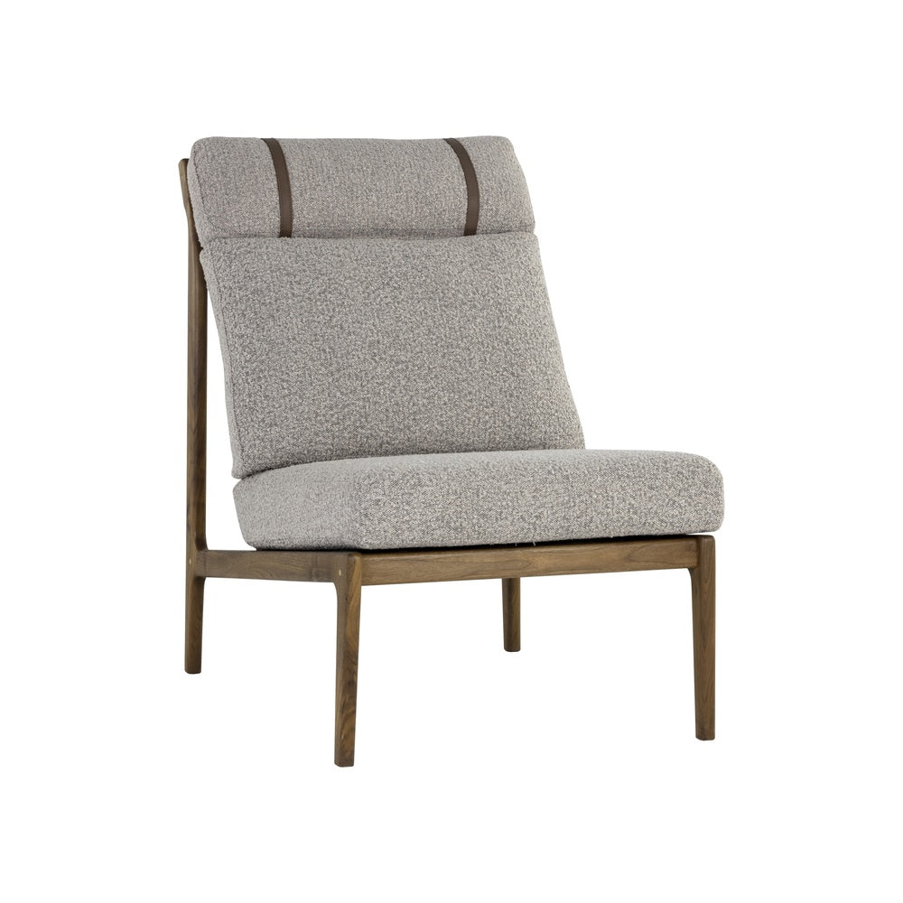 Eliiana Lounge Chair, Walnut