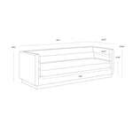 Talbot 87" Sofa FURNITURE - sofa Sunpan