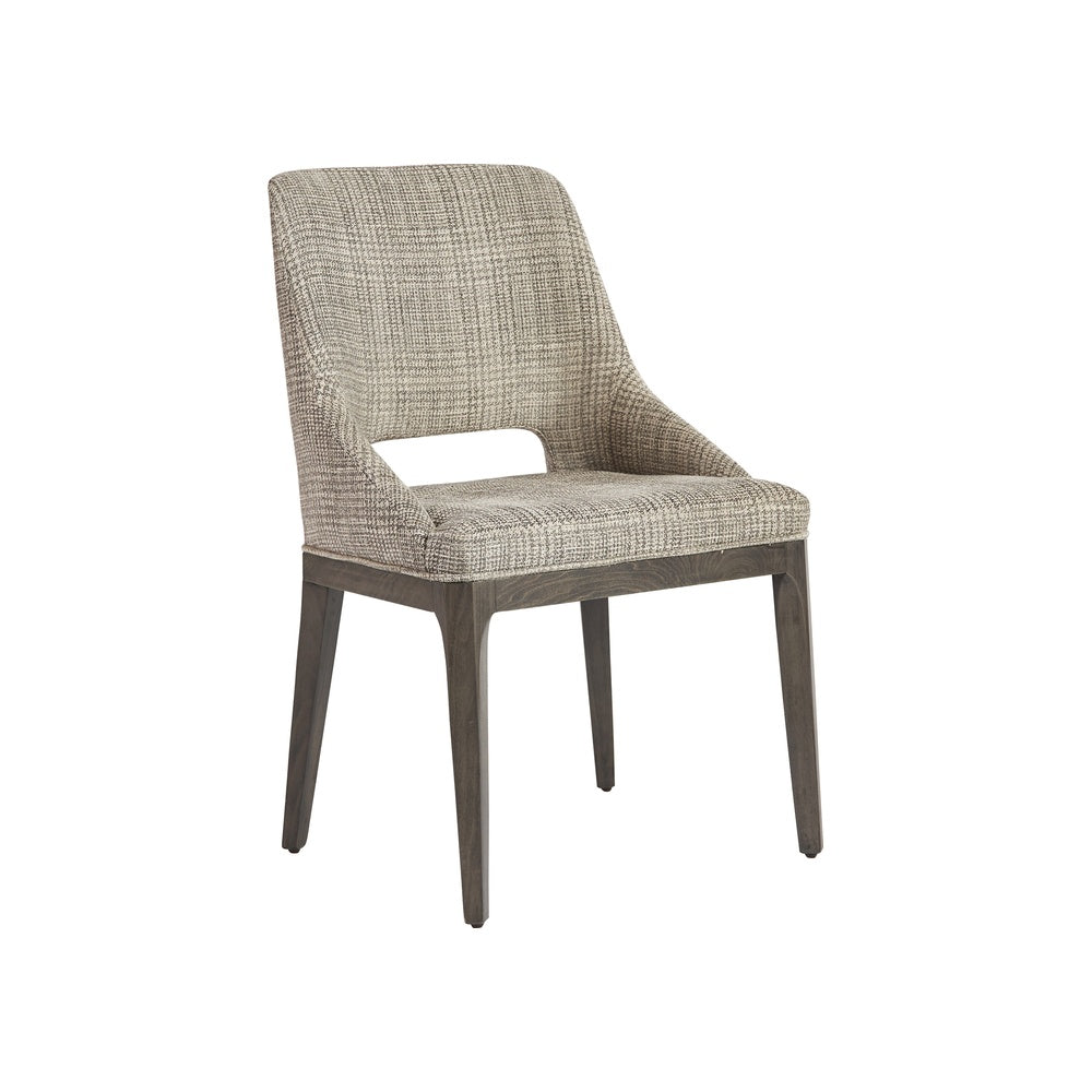Estrano Dining Chair, Naya Check Light Grey