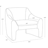 Neveen Lounge Chair FURNITURE - lounge chair Sunpan