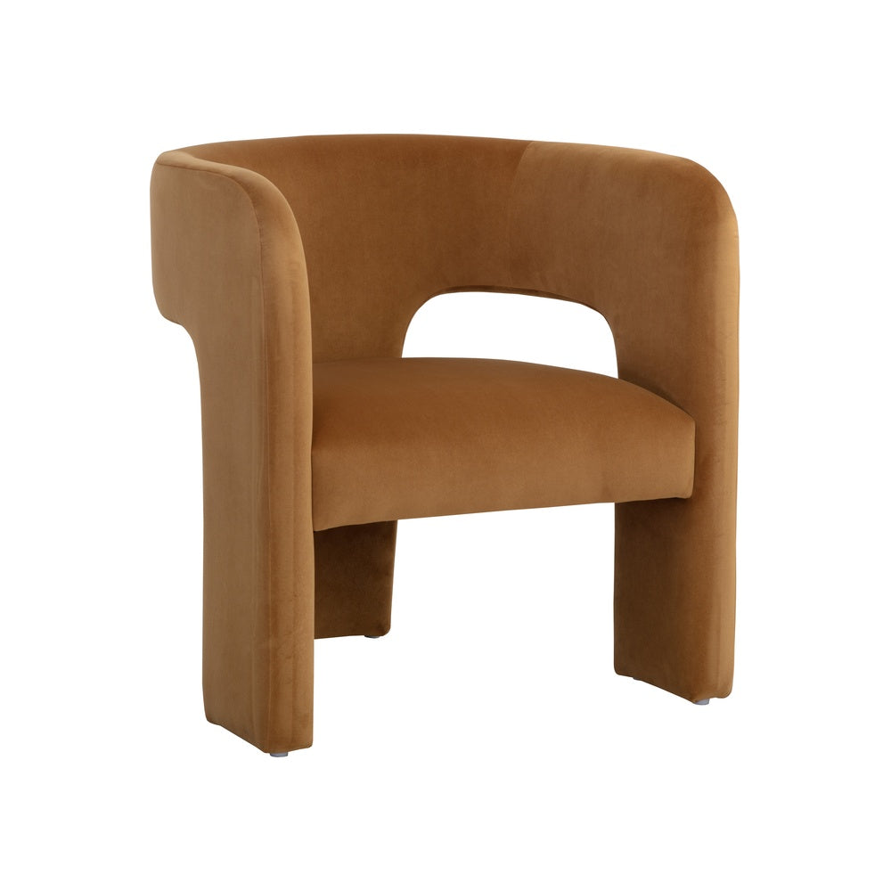 Isiron Lounge Chair, Meg Gold