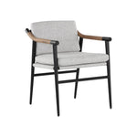 Meare Dining Armchair FURNITURE - dining chair Sunpan Vault Fog