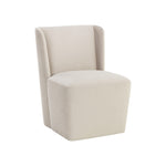 Almira Wheeled Dining Chair FURNITURE - dining chair Sunpan Piccolo Prosecco