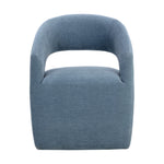 Loryn Wheeled Dining Armchair FURNITURE - dining chair Sunpan